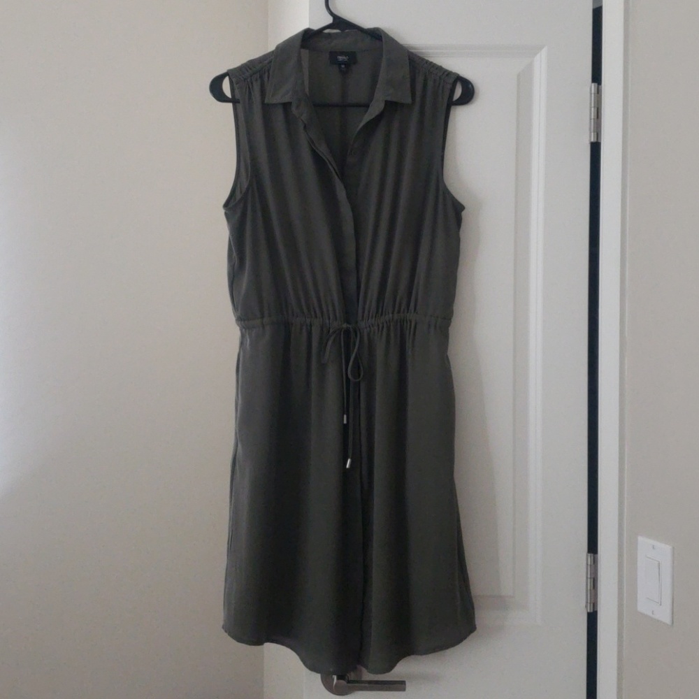 Olive Green Dress